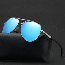 Aabbye Алюминий Для мужчин S поляризованные Зеркало Защита от солнца Очки классический Брендовая Дизайнерская обувь Солнцезащитные очки для