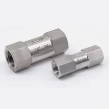 Разделение Тип комбинированный обратный клапан 1/" 1/4" 3/" 1/2" 3/" SS304 Нержавеющая сталь в одну сторону отдельных единиц ручной клади клапан высокого давления воды