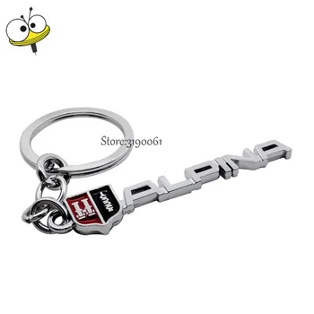 

New Car Styling Silver Metal Keychain Key Rings chains Holder For BMW Alpina F10 F20 F30 X3 X5 E36 E39 E46 E60 E90 Z4 325 330