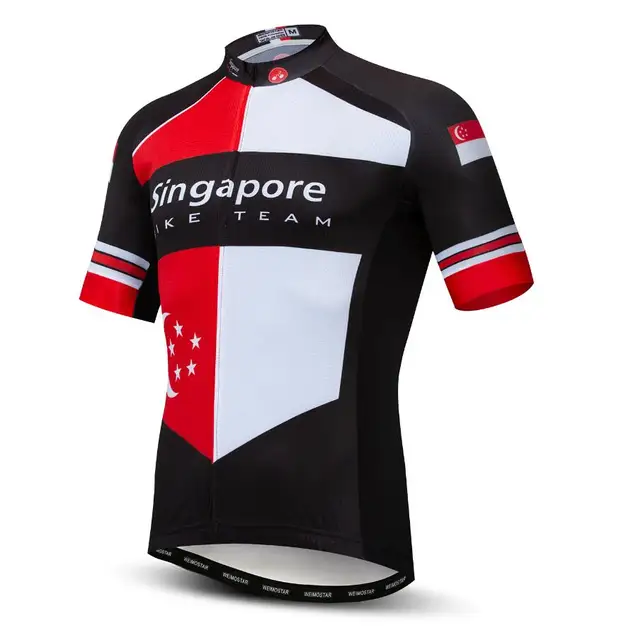 Cycling Jersey 2019 Short Sleeve Men Bike Jersey Top Singapore Thailand