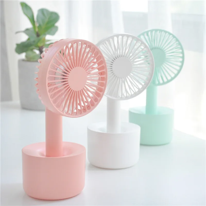 

2019 New Small Daisy Fan DC5V USB Charging Handheld Desktop Fan Cute Small Flower Pot Summer Cooling Fan
