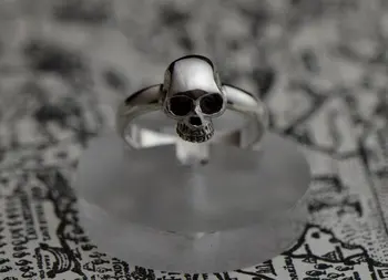 

Wholesale Small skull ring 12pcs/lot