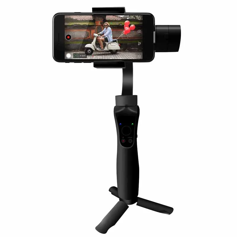 SooCoo Mobile 3 axis Gimbals Handle Stabilizer for iphone Samsung Huawei Xiaomi YI GoPro 6 5 4 3+ S
