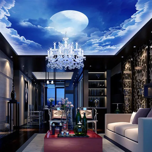 New Foto Langit Biru Wallpaper Latar Belakang Ruang Tamu New Foto Langit Biru Wallpaper Latar Belakang Ruang Tamu Dinding Seni Dekorasi Kertas Mewah