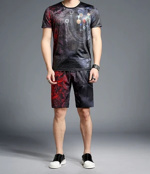 

Men's Tracksuit Summer Casual Sporting suit 2 Piece Set