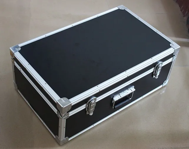Большой алюминиевый ящик для инструментов противоударный влаги toolbox более прочный Подшипник Коробка инструмент коробка оборудование