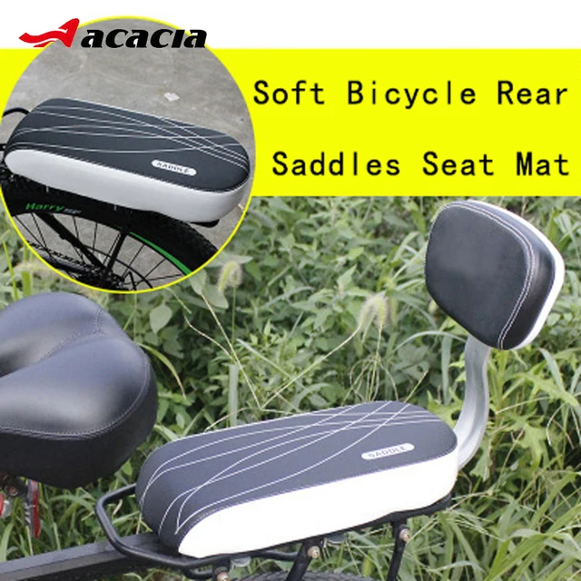 Buy Bike Back Seat Mat High Density Soft Bicycle Rear Saddle Seat Cover Cycling