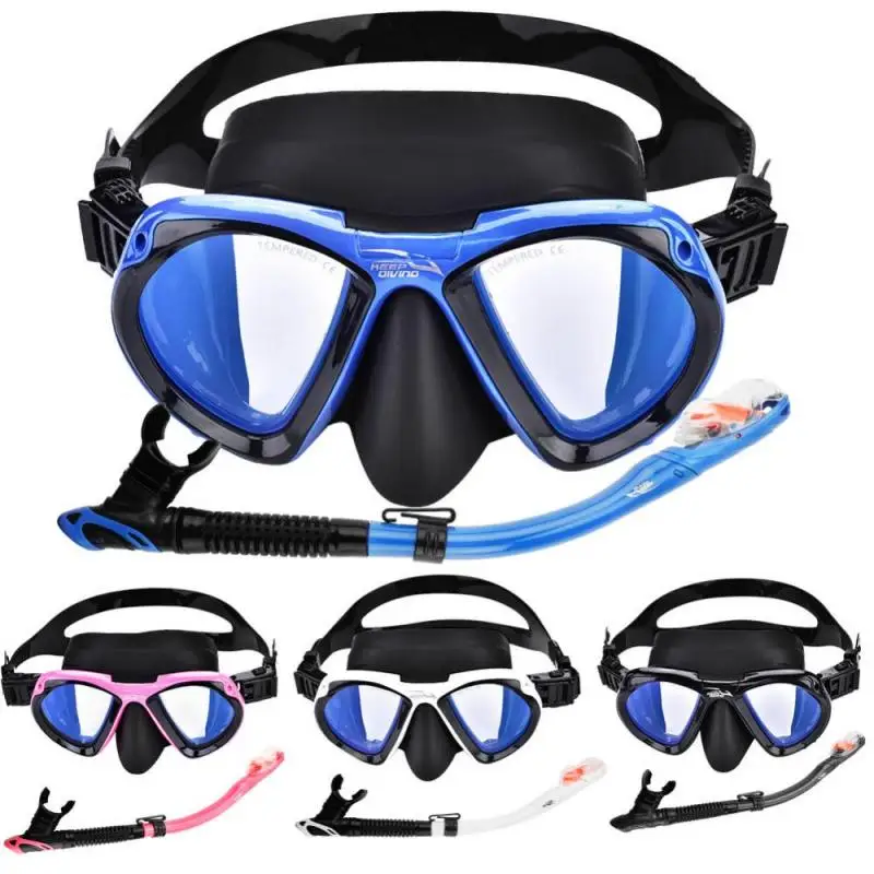 Keep Diving Adult Snorkeling Mask Snorkel Tube Set Full dry Swimming