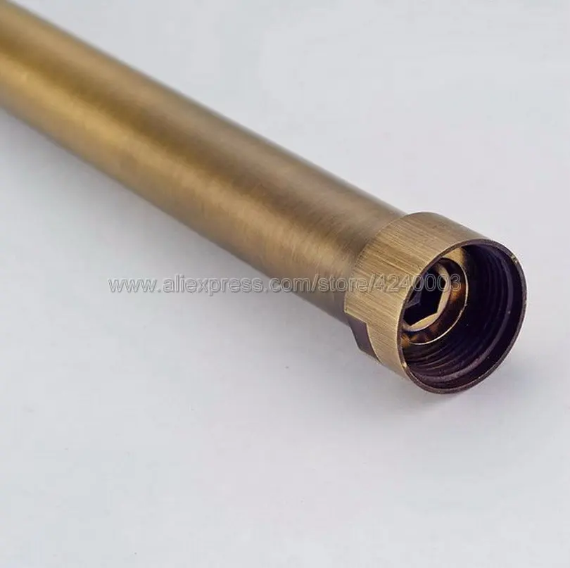G3/4 &quot12&quot античный латунный круглый смеситель для душа ванной комнаты