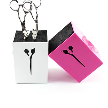 

Hair Scissor Case Salon Hair Tools Holder, Hair Scissor Holder For Barber Scissor Socket Professional