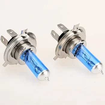 

2Pcs H4 12V 100W Headlights BULB 6000K H4 Car Bulbs Car Super White Light Bulbs Headlamp Lamp Car Led Accessories