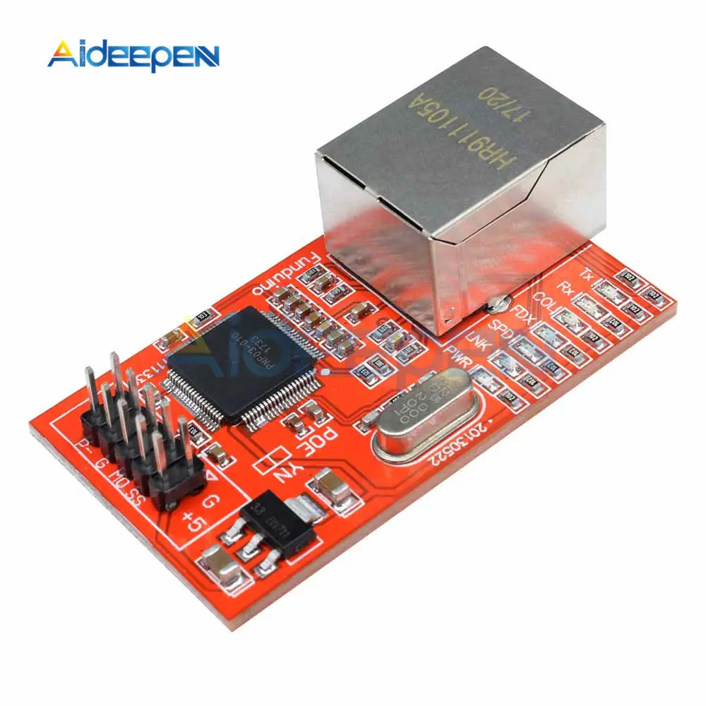 Мини W5100 LAN Ethernet щит сетевой модуль для Arduino R3 W5100 3,3 В совместимый для Arduino Ethernet UNO Mega 2560