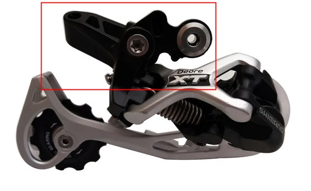 

SHIMANO XT M773 9 speed bike biyccle mtb rear derailleur shadow