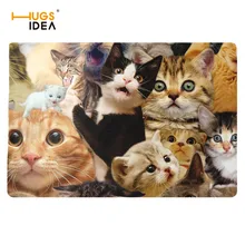 HUGSIDEA Selfie Cat Dog 3D принт вход открытый пол ковры для дома Спальня Декоративные Коврики Противоскользящий дверной коврик ТАПИС салон