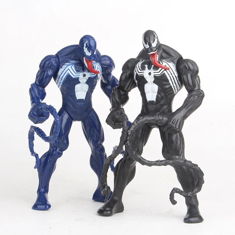 

16CM 2 Types Venom PVC with LED Light Action Figure Collectible Model Toy