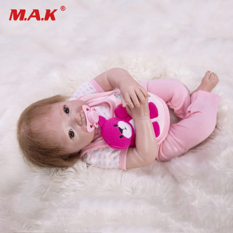 

18 Inch Vinyl Adora Lifelike Bebe Reborn Cute Toddler Realistic Doll Silicone Menina Kid Toys Christmas Gifts lol Doll Surprice