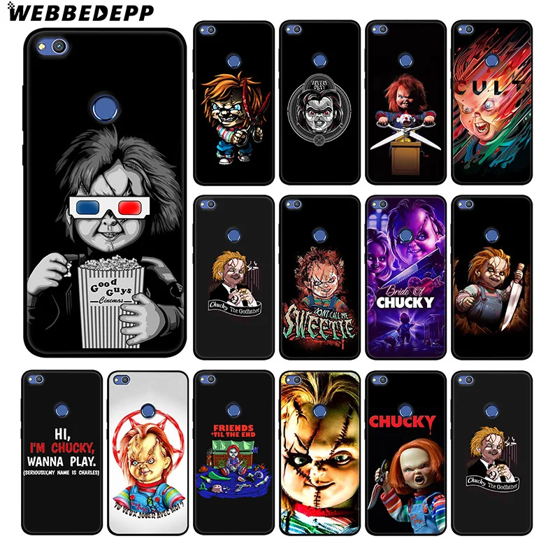 WEBBEDEPP Cool Chucky Child is Play Soft Silicone Case for Huawei Honor Mate 20 10 8X 8C 8 6A 7A 7X 7C Lite Pro TPU |