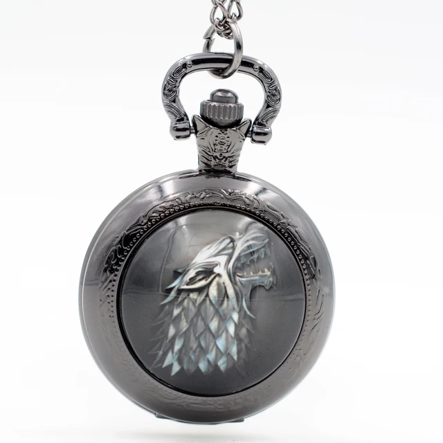 Game of Thrones House Stark Family Emblem Wolf Winter Is Coming Quartz Pocket Wa Game of Thrones House Stark Family Emblem Wolf Winter Is Coming Quartz Pocket Wa