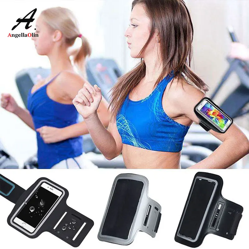 

BLACK Waterproof Gym Sports Armband For Huawei P20 lite mate 20 Pro 10 P10 p9 p smart nova 3 For Honor 8x 9 7c Arm Band Bag Case