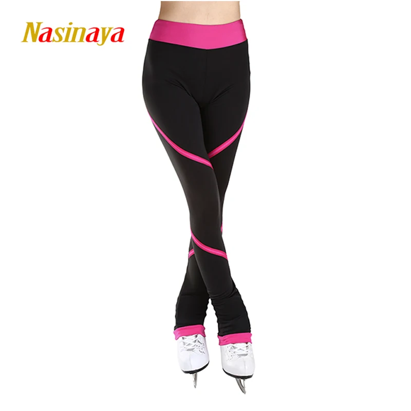 Customized Custome Ice Skating long pants Figure Skating Pants Trousers Fabric Adult Child Girl