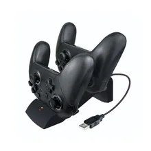 Беспроводной Pro игровой контроллер зарядное устройство для nintendo переключатель, зарядная док-станция для переключателя Pro контроллер с индикатором