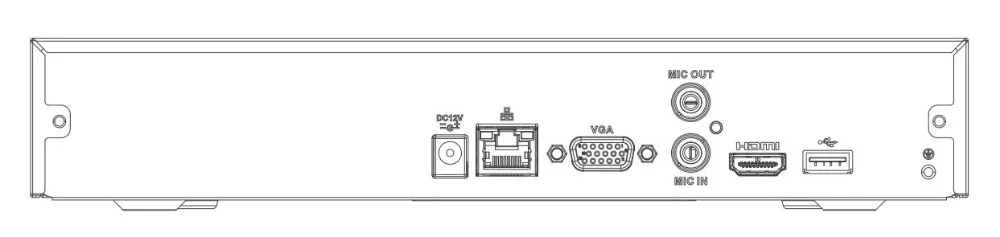 Сетевой видеорегистратор Dahua NVR4104HS-4KS2 NVR4108HS-4KS2 NVR4116HS-4KS2 4/8/16 канальный компактный 1U 4K и H.265 Lite Сетевой Видео Регистраторы