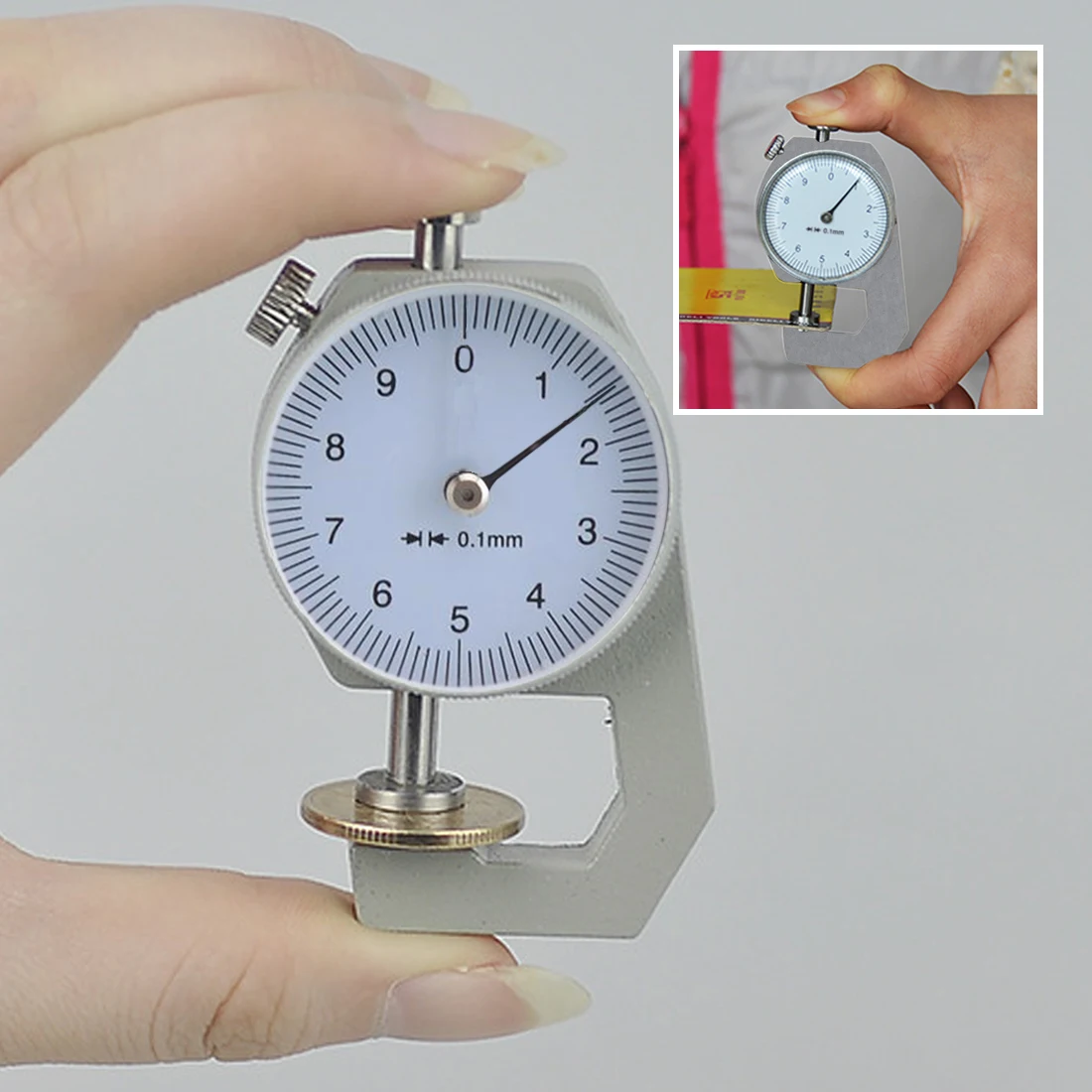 Electronic Thickness Gauge 0.01mm 10mm/20mm Precise Digital Micrometer Thickness Meter Tester