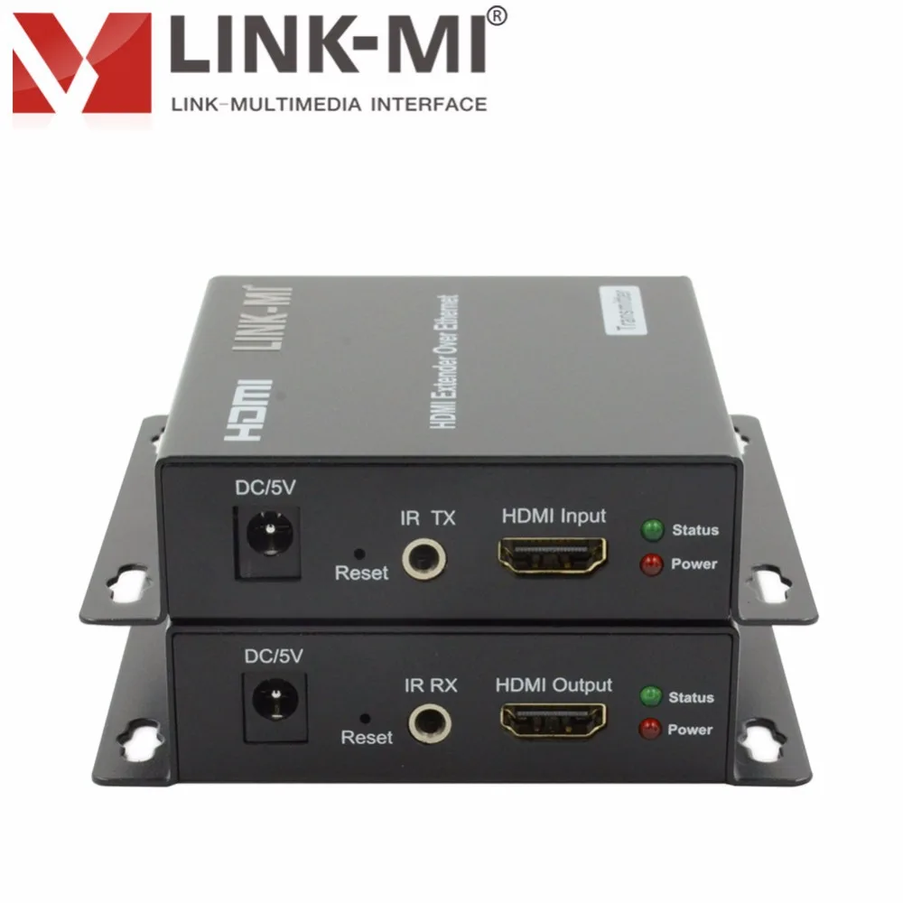 LINK-MI LM-EX22 аудио визуальный сигнальный распределения 120 м hdmi-удлинитель Протокола по IP UTP RJ45 видео Поддержка, инфракрасное излучение, Ethernet 1080p@ 60 Гц