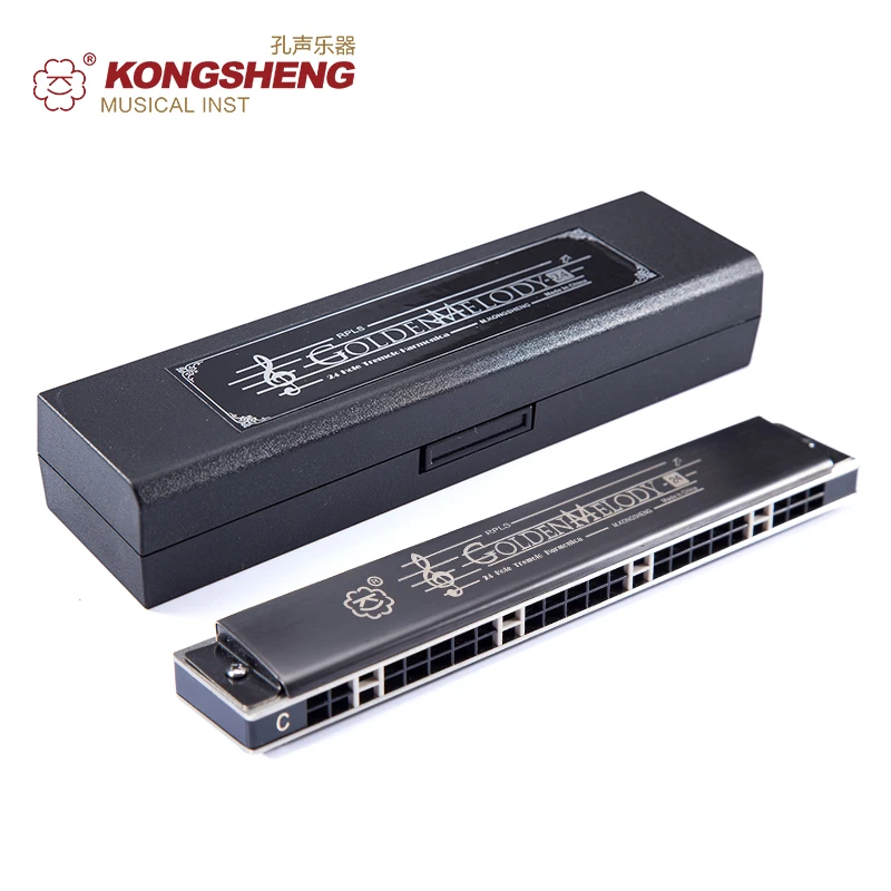 Губная гармоника KONGSHENG с 24 отверстиями профессиональные инструменты для