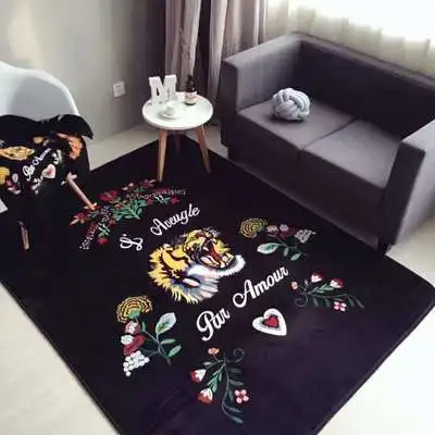 

Modern Geometric Home Mat Room Area Rug Floor Carpet For Living Room Bedroom Large Trellis Design Cat Tapete Para Sala Alfombra