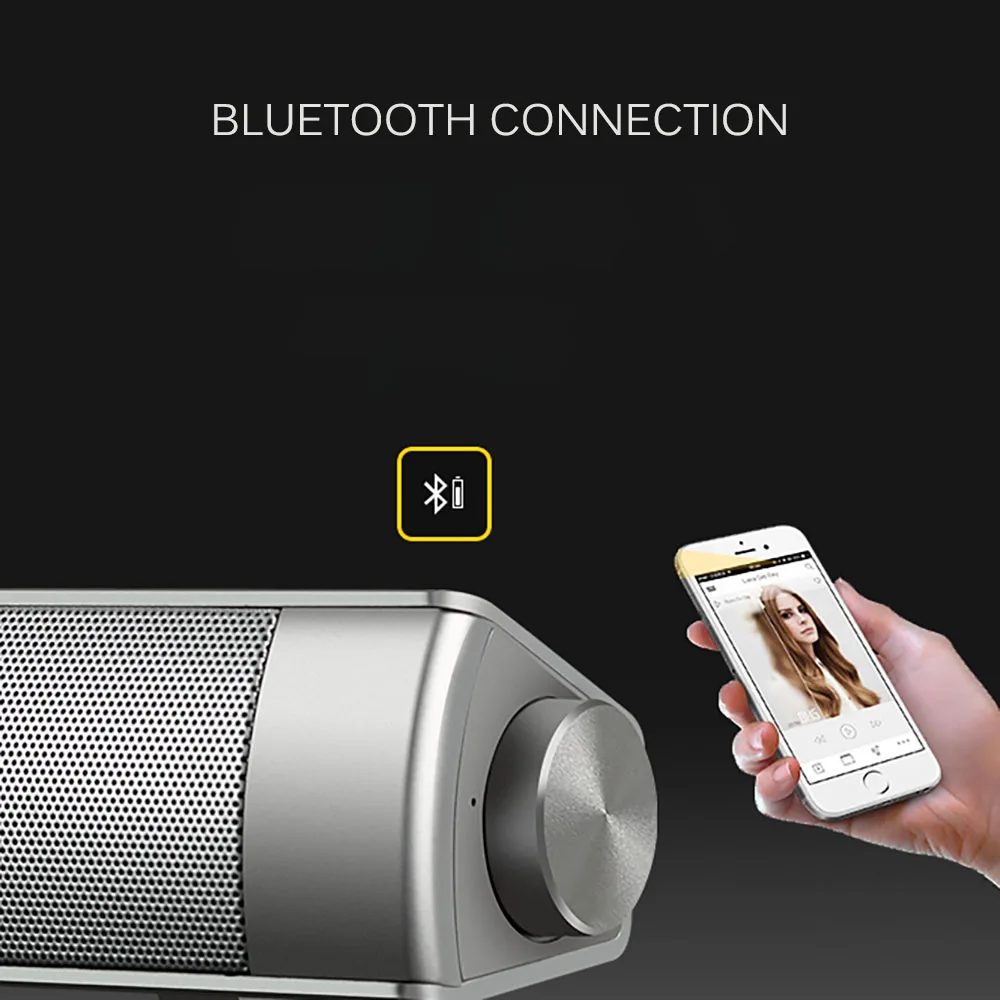 Портативный звуковой Blaster Bluetooth динамик звуковая панель настенный беспроводной