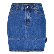 MORUANCLE/Модные женские джинсовые юбки с высокой талией, Облегающая джинсовая юбка для леди, потертая, размер 34-42