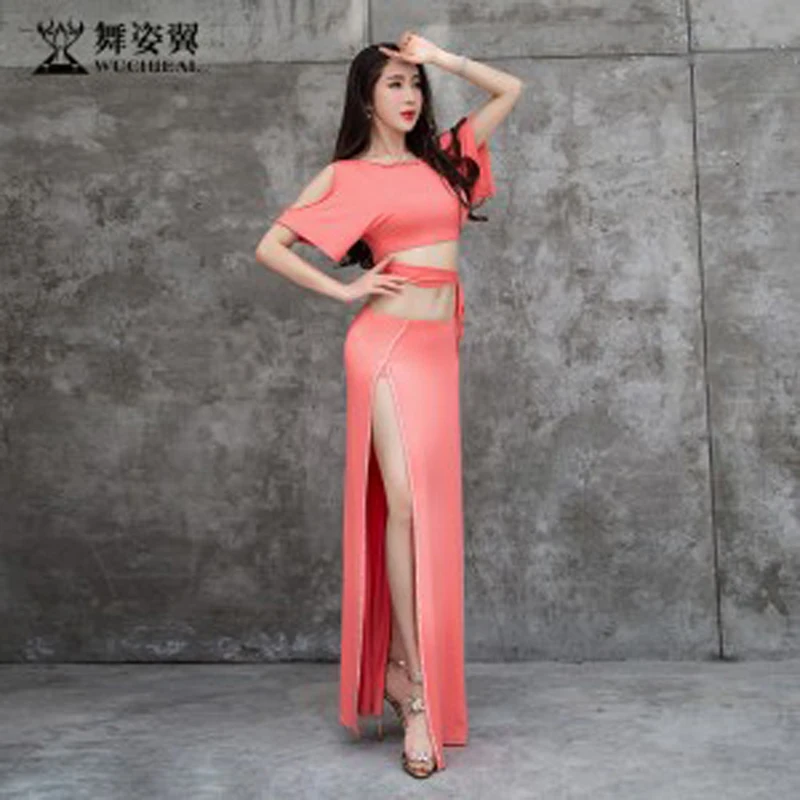 

2019 Hot-Selling Belly Dance Costumes for Women Sexy Stage Performance Outfits Dress for Dancer nice dancing Suits Tops+Skirts