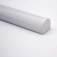 RA-; 1 м длинный светодиодный алюминиевый профиль(анодированный серебряного цвета цвет) с крышкой ПК; для flexibe или жесткий светодиодный полоски