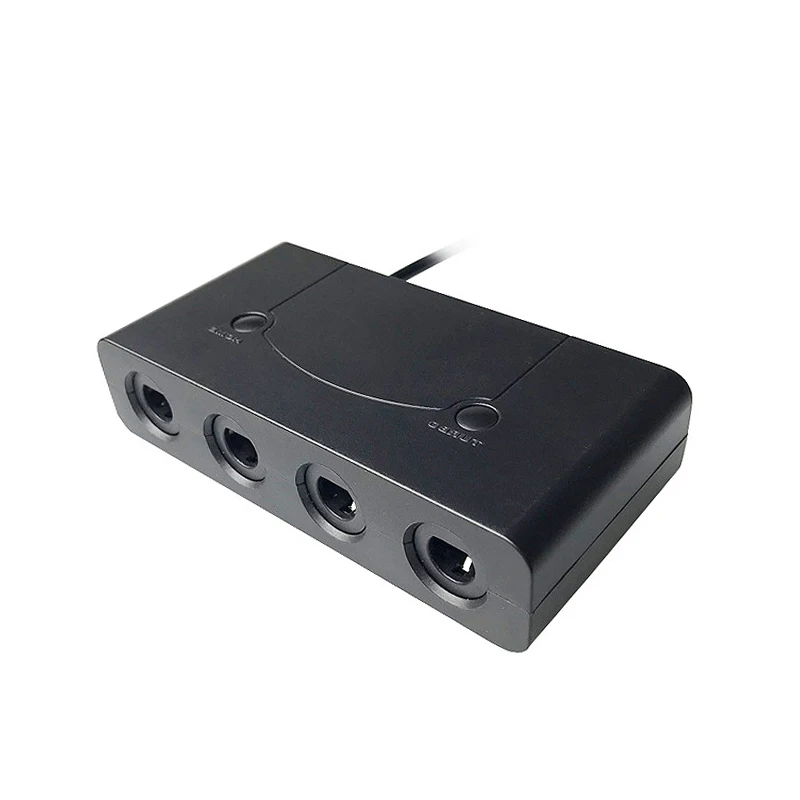 4 порта Gamecube контроллер адаптер GC USB контроллеры адаптер для Wi u для nintendo Switch PC