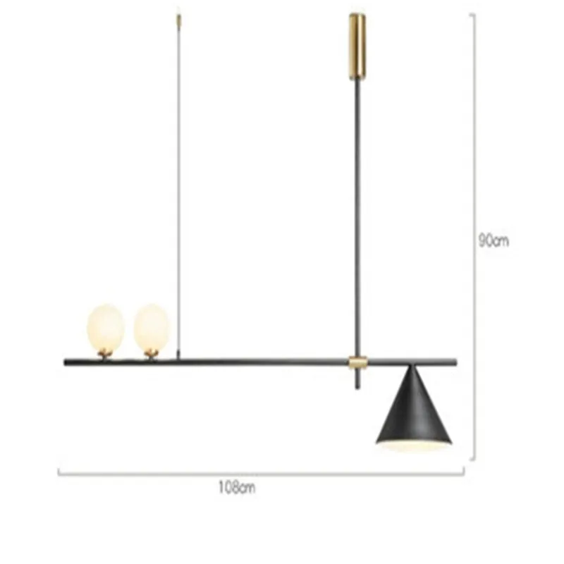  Nordic Minimalist Magic Beans Pendant Lamp Concise Parlor Music Restaurant Coffee Dining Table Kitc - 32998164960