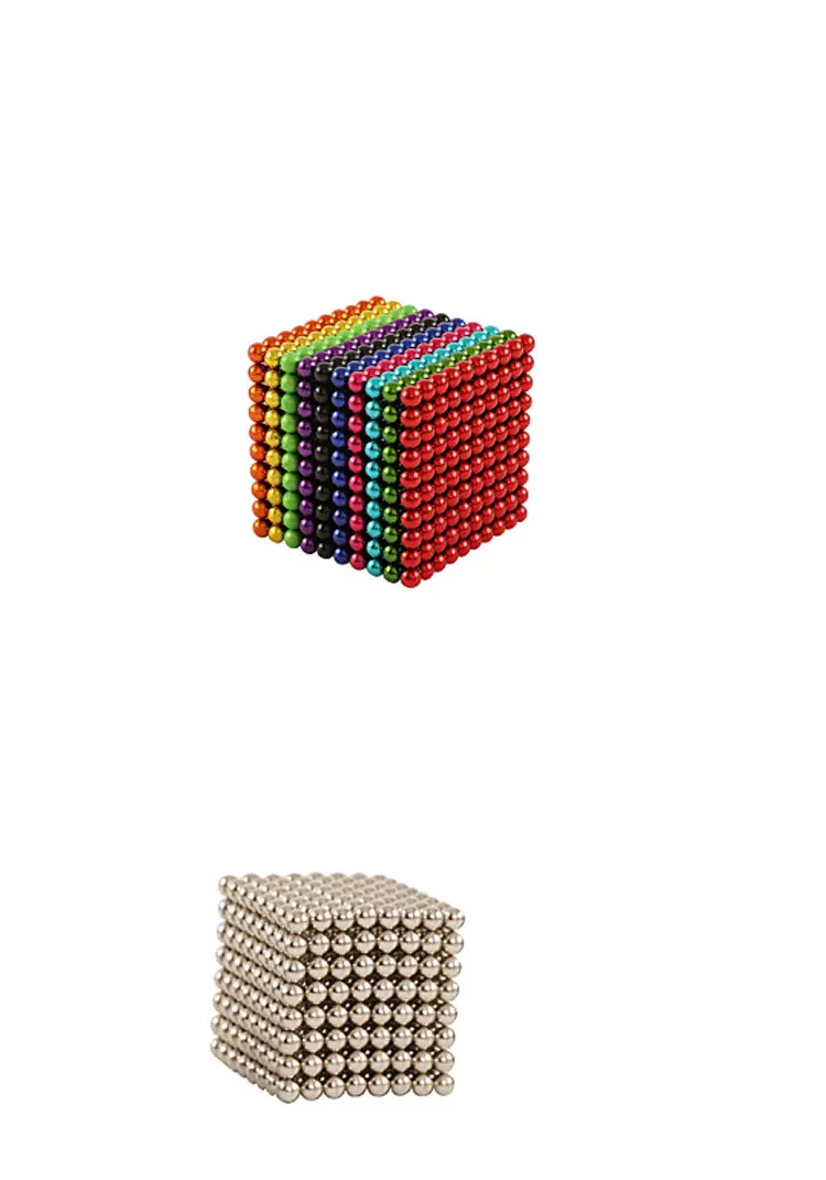 Новинка, 3 мм, 216 шт, магнитный магический куб, Bucky Puzzle Magcube, блоки, сферические бусины, нео куб, шары, сделай сам, игрушки, рождественский подарок