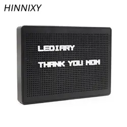 Hinnixy светодиодный USB DIY сообщение доска для писем ночник гостиная Настольная лампа для спальни AA батарея мощность с USB зарядки световой короб