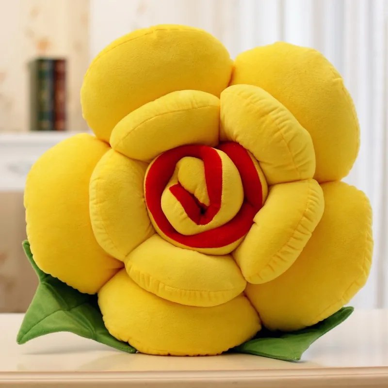 giant colorful rose plush pillow creative sofa car bed cushion pillow flower toys for girl gift wedding decoration 35inch 90cm DY50500 (12)