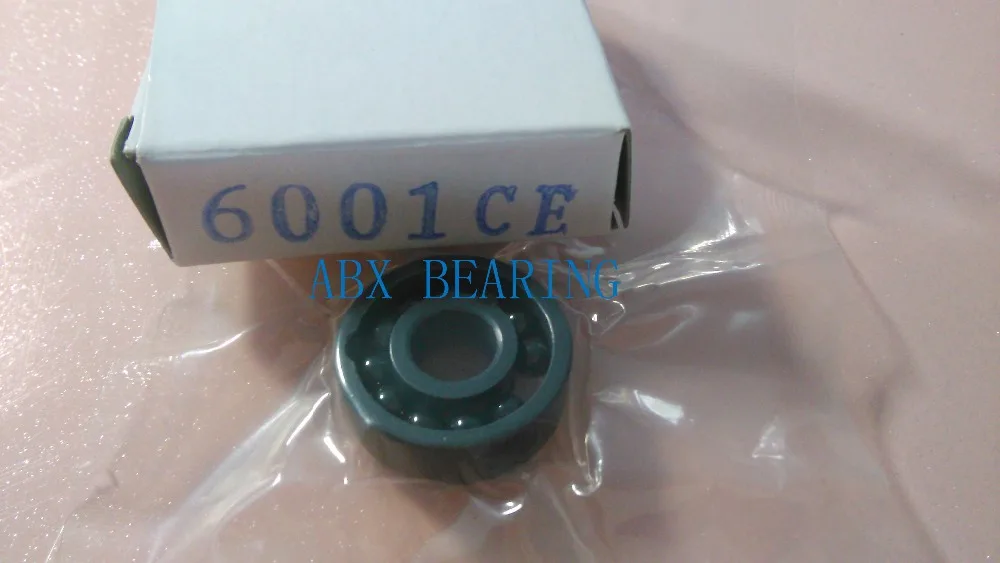 

6001 full SI3N4 ceramic deep groove ball bearing 12x28x8mm full complement
