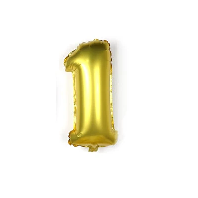 32 дюйма количество воздушный шарик из фольги в форме blanco Золотая, серебряная, больших воздушных шаров, номер 1 2 3 4 5 6 7 8 9 0 дополнительный лет День рождения - Цвет: gold1