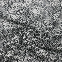 Пряжа окрашенная трикотажная ткань для шарфа свитер качество полиэстер хлопок смешанный текстиль 100 см* 170 см