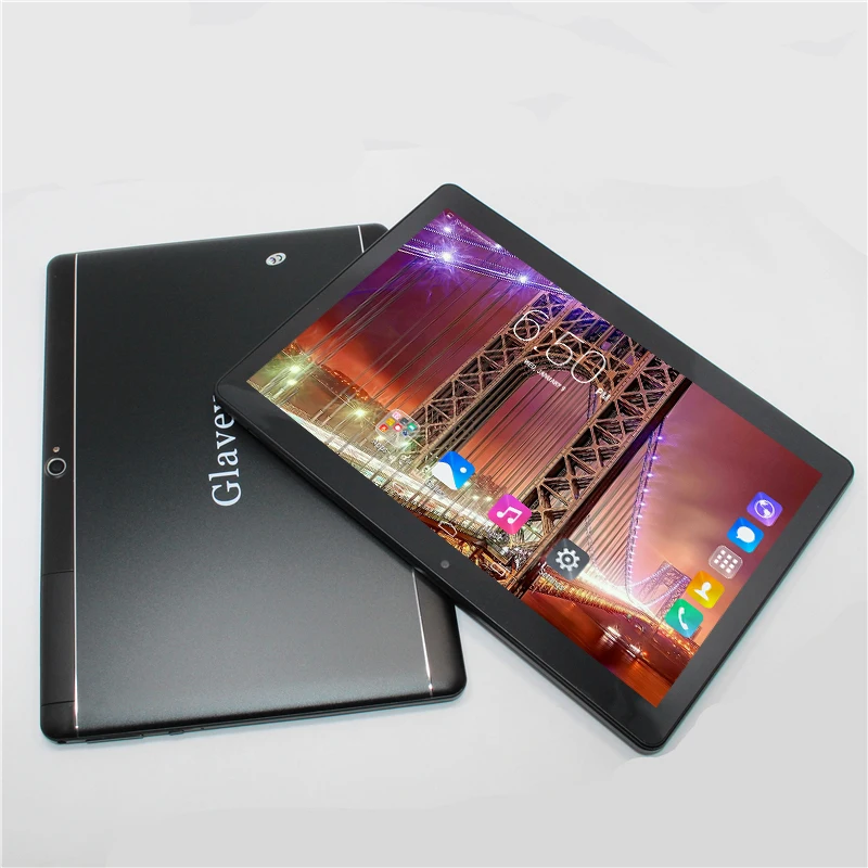 

Glavey 10.1'' MTK6582 Android 6.0 Tablet PC 1280*800 IPS HD Quad Core 3G GSM WCDMA Phone call PC 16G ROM 1G RAM Metal shell