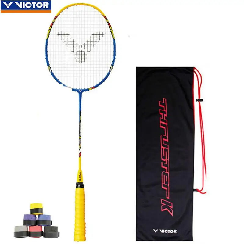 

2019 Original Victor High Tension TK-220H 3U 4U Badminton Racket FULL CARBON Badminton Racquets With Free Gift