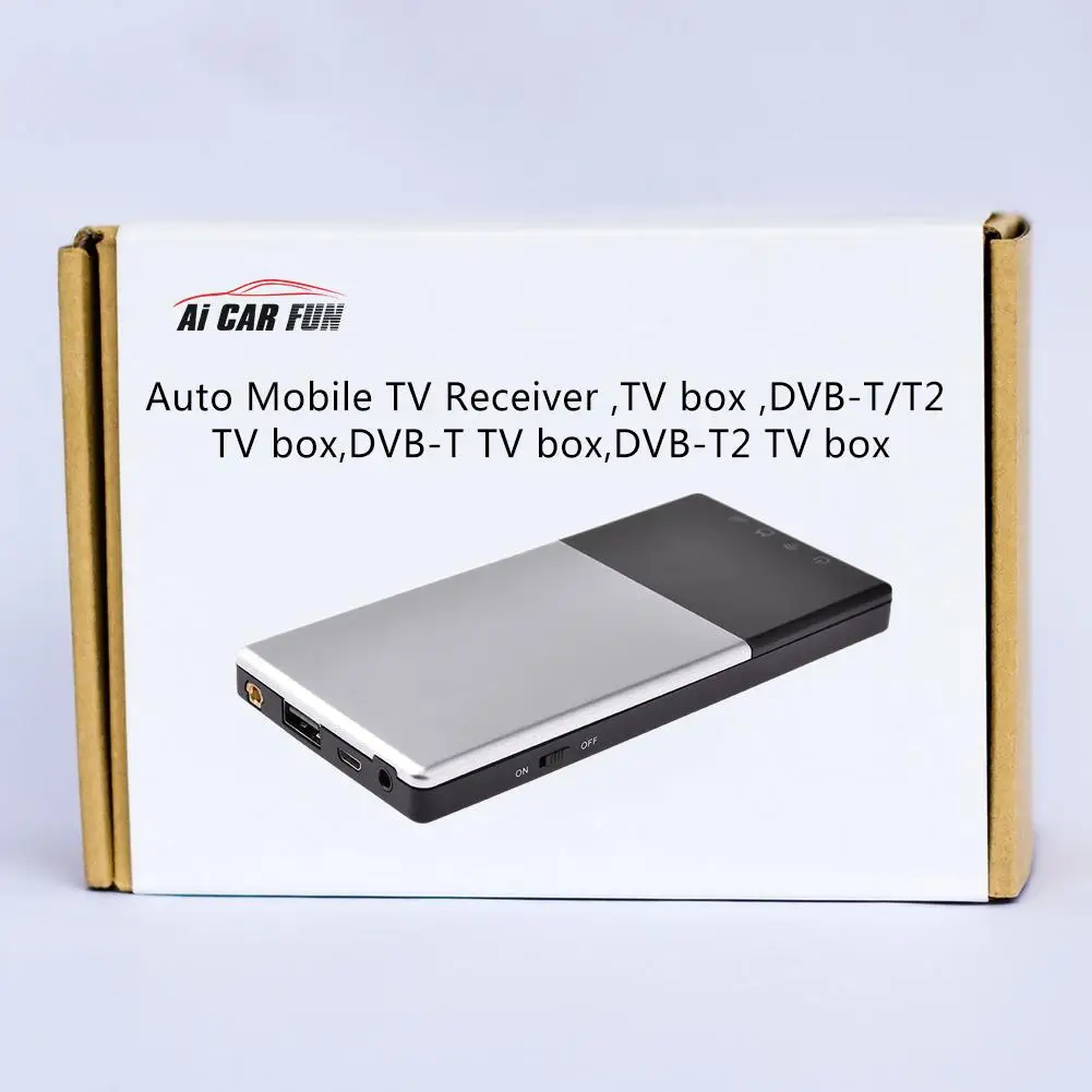 Спутниковый ТВ приемник DVB t2 HD Беспроводная коробка мобильный T/T2 цифровой