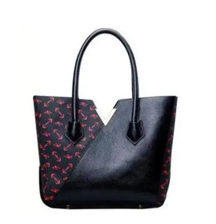 

woxk 2018 new Genuine Leather fashion v women handbag with good quality bags free shipping