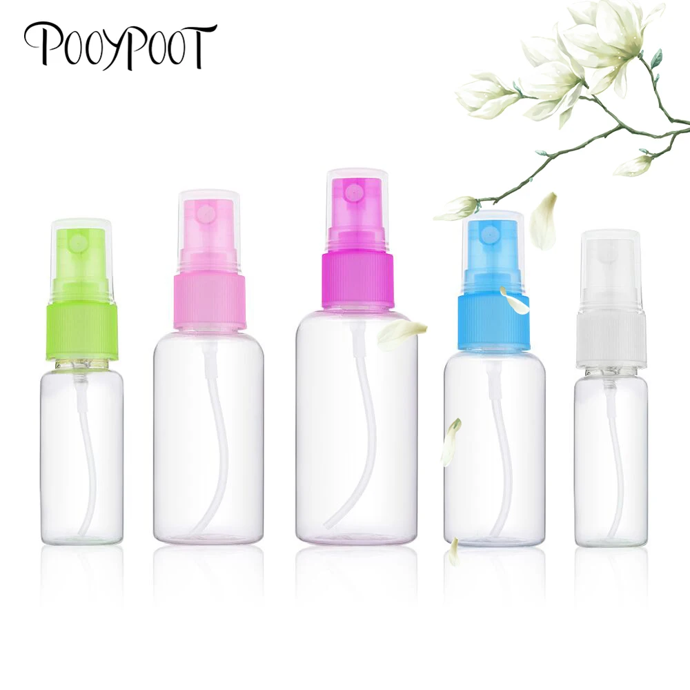 

Pooypoot 50/30/20ml Refillable Portable Mini Perfume Bottle &Traveler Spray Atomizer Empty Parfum Bottle Scent Pump Case Tools