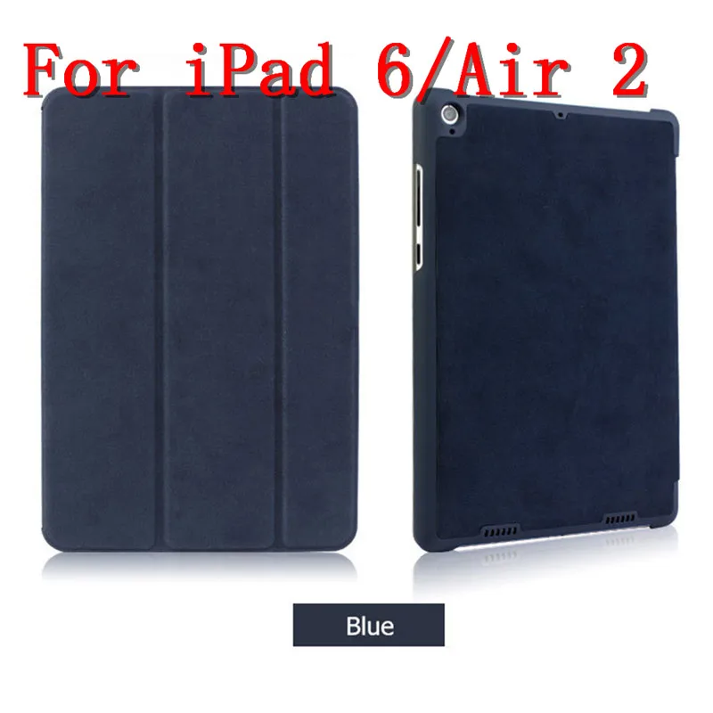 Чехол для iPad Air 2/Air 1 Магнитная матовая кожа смарт-чехол для iPad Air Чехол с откидной крышкой-подставкой с автоматическим включением и/Sleep(Пробуждение/спящий режим) для iPad 5/6 - Цвет: 4