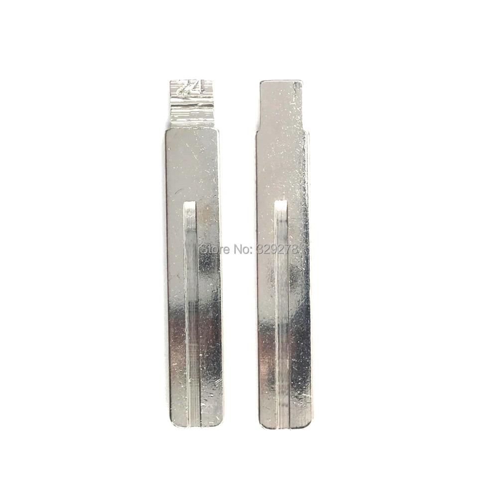

10pcs/lot NO.24 Metal car key blade for Volvo remote key blade 24# key blade replacement