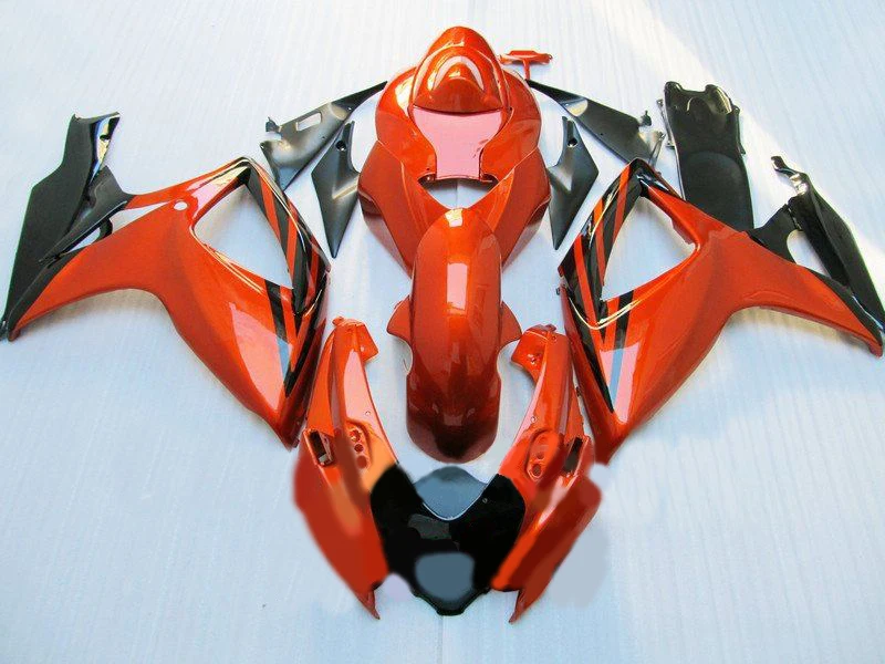 Набор обтекателей для SUZUKI GSXR600 750 K6 06 07 GSXR 600 GSXR750 2006 2007 ABS холодный красный черный обтекатель набор+ подарки SB117